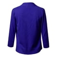 thumbnail image 3 of FashionOutfit Women's Solid Soft Stretch 3/4 Sleeve Layer Short Cardigan, 3 of 3