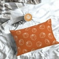 thumbnail image 3 of Fall Pillow Covers 12x20 Inch Set of 2,Burnt Orange White Pumpkin Throw Pillows Case,Autumn Outdoor Decorative Square Linen Farmhouse Harvest Decor Cushion Covers for Home Sofa Bed Couch, 3 of 6