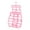 Pink, variant on Multi-Purpose Pillow Drying Rack With Rotatable Head And Adjustable Buckles For Various Pillow Sizes Featuring Compact Foldable Design For Indoor And Outdoor Use