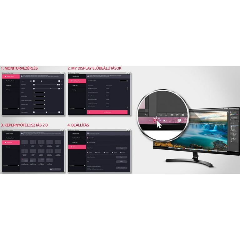 LG 34 inch Class 21:9 UltraWide Full HD IPS LED Monitor, 34UM59-P