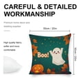 thumbnail image 2 of Cute Halloween Ghost Linen toss pillowcase Decoration pillowcase Gift preferred 20x20" Cushion cover 1 set Sofa pillowcase Sofa bedroom living room car, 2 of 4