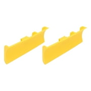 Yellow Indoor Outdoor 2pcs Snow Plow Shoe Accessories - Classic Shoe Ornaments Attachment