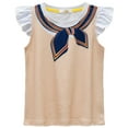 thumbnail image 2 of Megan Cosplay Costume with WigGirls Kids Cartoon Short Sleeve Tutu Skirt 2Pcs Outfit, Size 4-9, 2 of 8