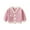 Pink, variant on Odeerbi Kids Boys Girls Thermal Cardigan Sweater Fashion Casual Knitwear Long Sleeve Winter Warm Cardigan Thickened Over Sweater Navy