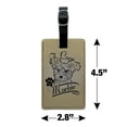 thumbnail image 5 of I Love My Morkie Morkshire Terrier Rectangle Leather Luggage Card Suitcase Carry-On ID Tag, 5 of 7