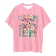 thumbnail image 4 of TZEWGL T-Shirts pour Nouveau-Né Imprimé Graphique Col Rond Manches Courtes Ample Taille 6-7T, 4 of 4