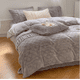 thumbnail image 4 of Xiao Hua Juego de sábanas, juego de sábanas y fundas de almohada, juego de cama individual, ropa de cama de hotel, decoración del hogar (Gray), 4 of 5