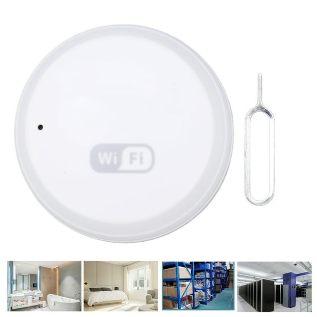 ESTINK WIFI Water Leakage Detector For TUYA Intelligent Alarm APP Reminder For Bathroom Bedroom,Overflow Detector,Water Detector