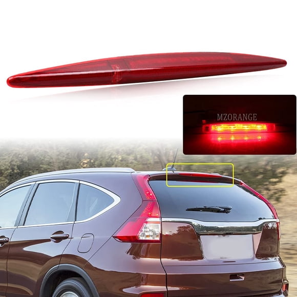 Clider Troisième Feu de Freinage Monté en Hauteur pour Honda CRV CR-V 2012-2016 (Coque Rouge)