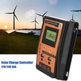 thumbnail image 2 of Eigraketly Controlador solar 70A PWM Controladores de carga Energía fotovoltaica Protección múltiple Suministros eléctricos para el Herramientas eléctricas 30A, 2 of 6