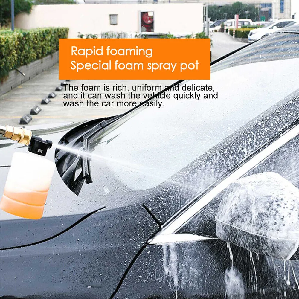Cordless Portable Power Washer - Battery Powered Pressure Washer,Handheld Pressure Washer Gun with Nozzles,Rechargeable High-Pressure Car Washer Gun for Car Washing/Home/Floor