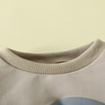thumbnail image 4 of Baby Sweatshirts Patchwork Long Sleeve Pullover  Neck Contrast Color Tops, 4 of 6