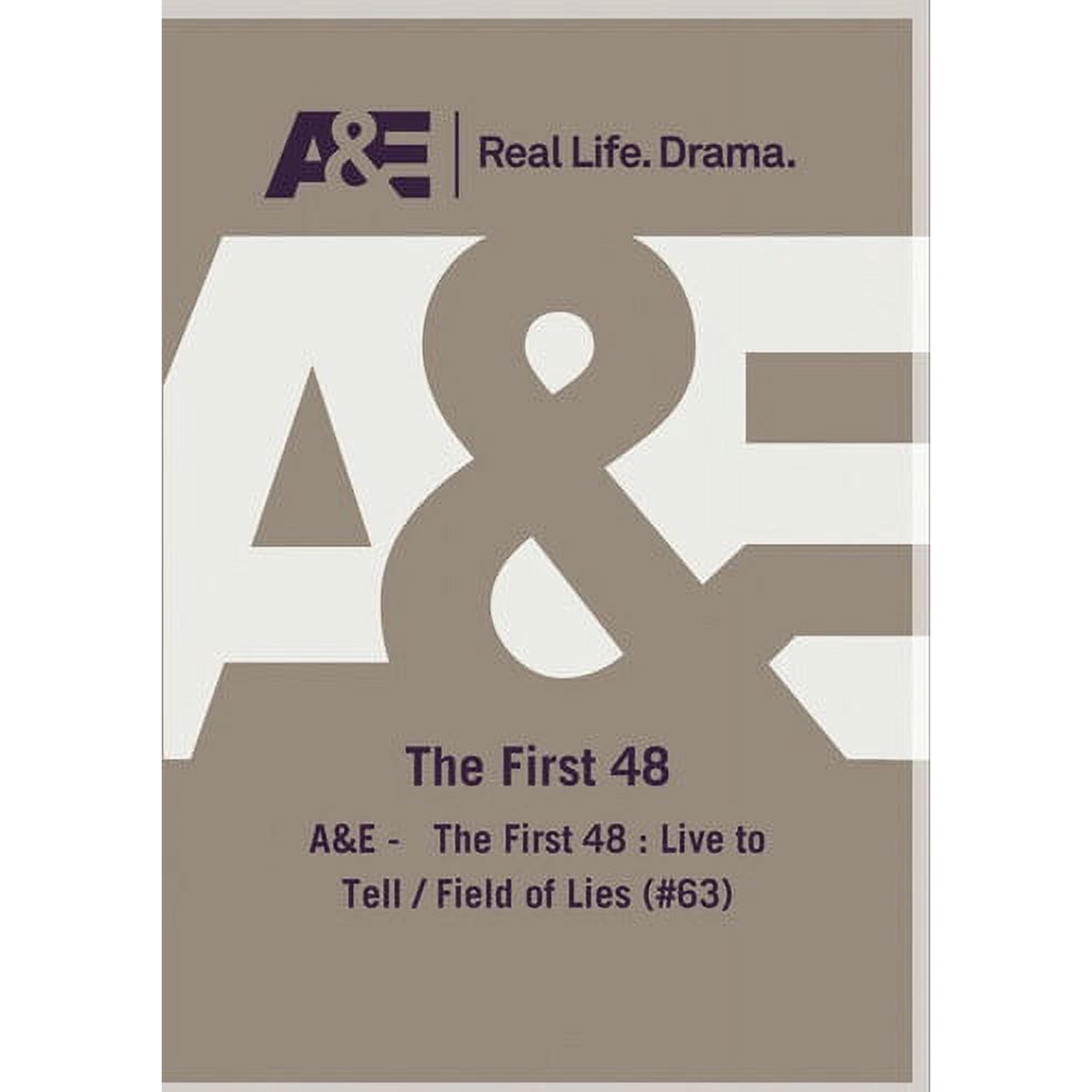 A&E - The First 48: Live To Tell / Field Of Lies (#63) (DVD), A&E, Documentary