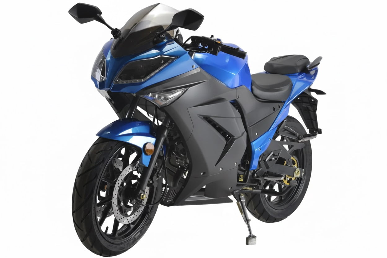 HIRO.X2出品 X-Pro MC-N021 125cc Gas Motorcycle, Manual Transmission, 17