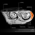 thumbnail image 4 of DNA Motoring For 11-13 Dodge Durango Euro Chrome Amber Corner Headlight Lamps Pair Replacement, 4 of 5