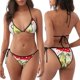 thumbnail image 3 of Balery Avocado Lovers Wearing Umbrella Pijama Estampado Bikini de Dos Piezas para Mujer - Conjunto de Bikini Ajustable Sexy y Cómodo para Playa, 3 of 6