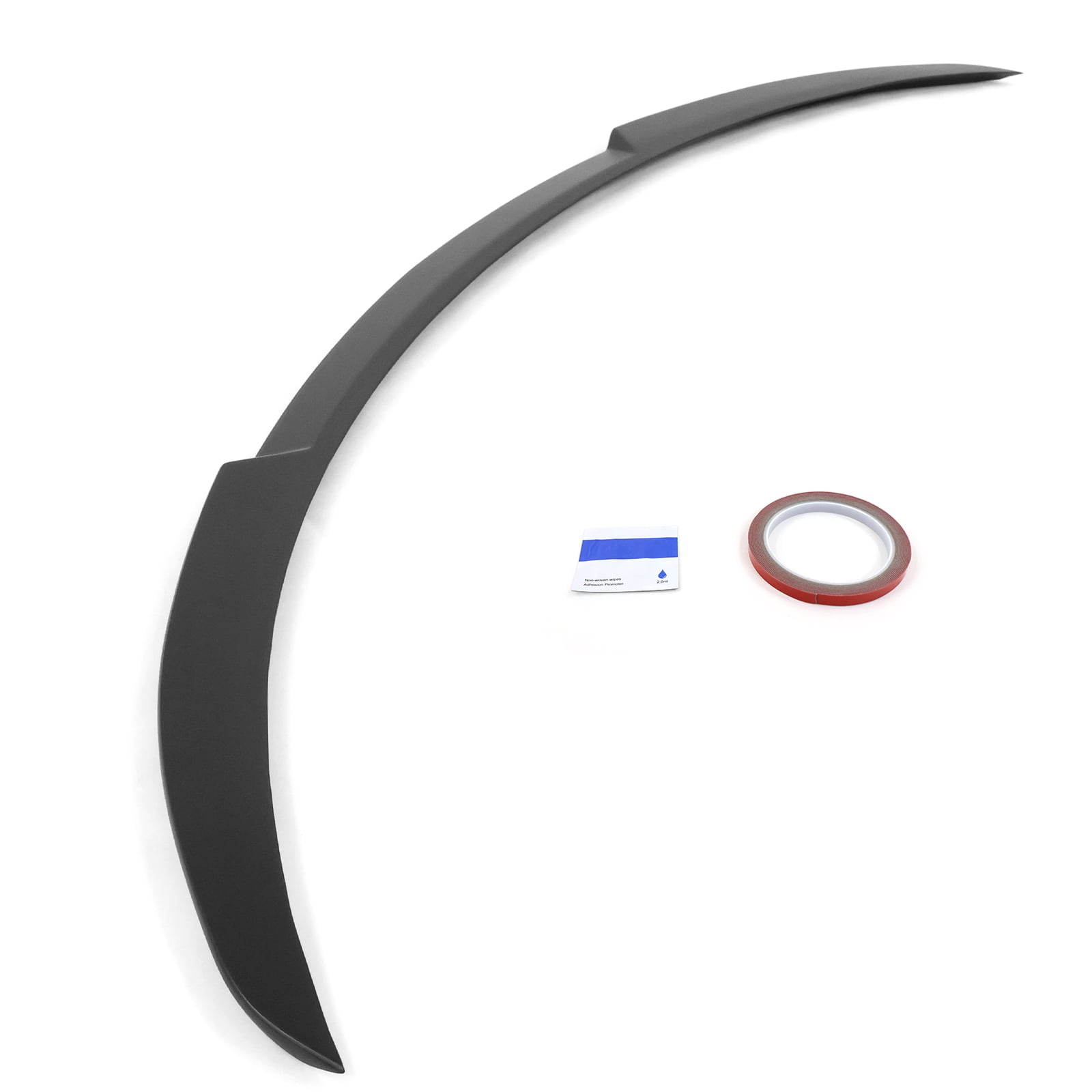 Ikon Motorsports Trunk Spoiler for 2020-2025 Tesla Model Y IKON Style ABS Rear Wing Lip Matte Black