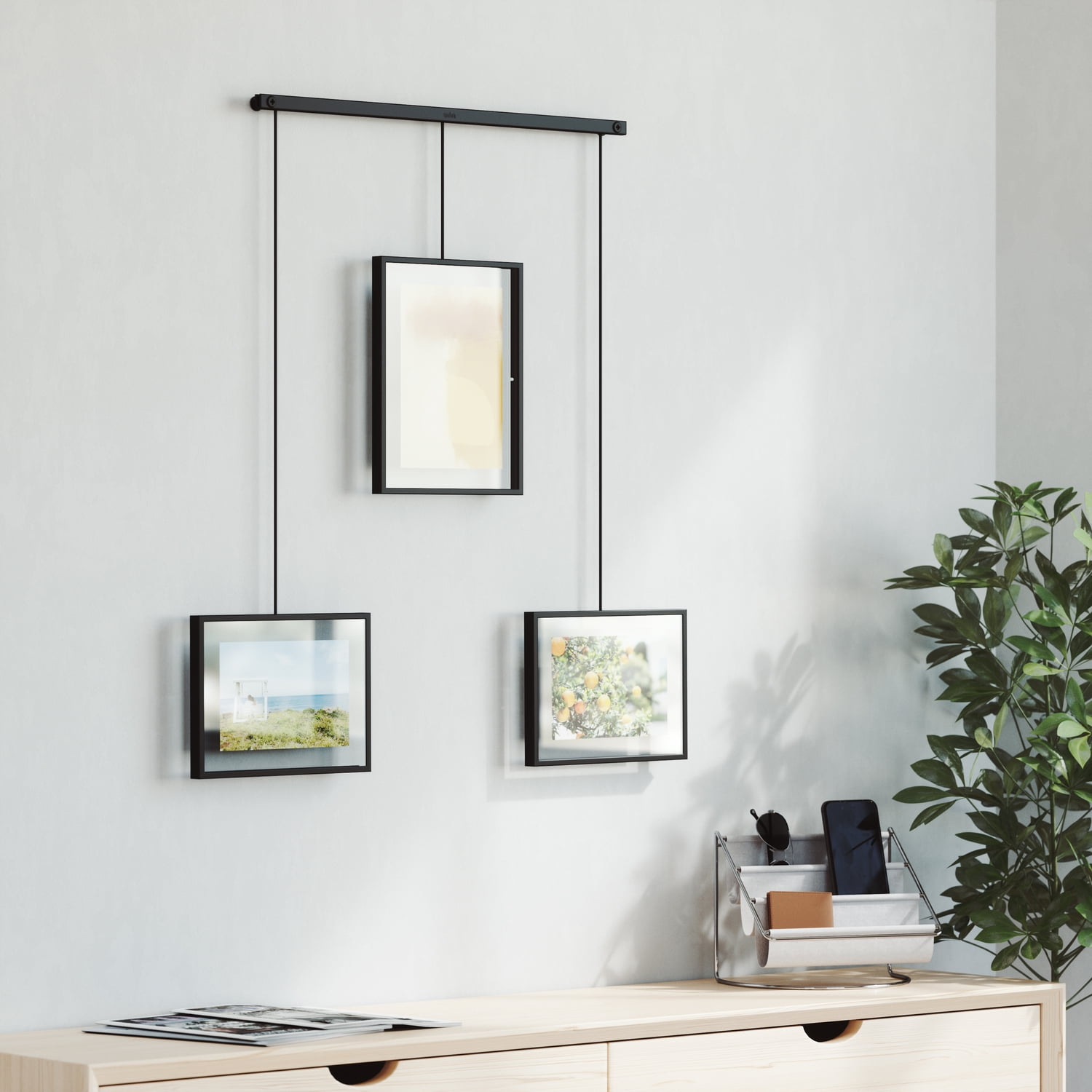 Umbra Exhibit Gallery Photo Frame, Set of 3