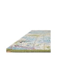 thumbnail image 4 of Unique Loom Outdoor Modern Collection Area Rug - Crumpled (5' Square Multi/Gold), 4 of 7