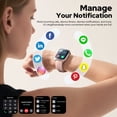 thumbnail image 5 of Smart Watch for Women Men, fitness trackers with 1.83" HD Display, 5.4 Bluetooth Call , 130+ Sports Modes, Fitness & Sleep Monitor,Timer, ChatGPT, Fitness Watch for Android/iOS, 5 of 11