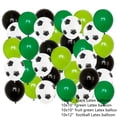 thumbnail image 5 of 1 juego de globos de fútbol de 18 pulgadas, globos de látex negros y verdes para cumpleaños de niños, baby shower, decoración para fiestas deportivas de fútbol, gobos de aire, juguete para niños, 5 of 5