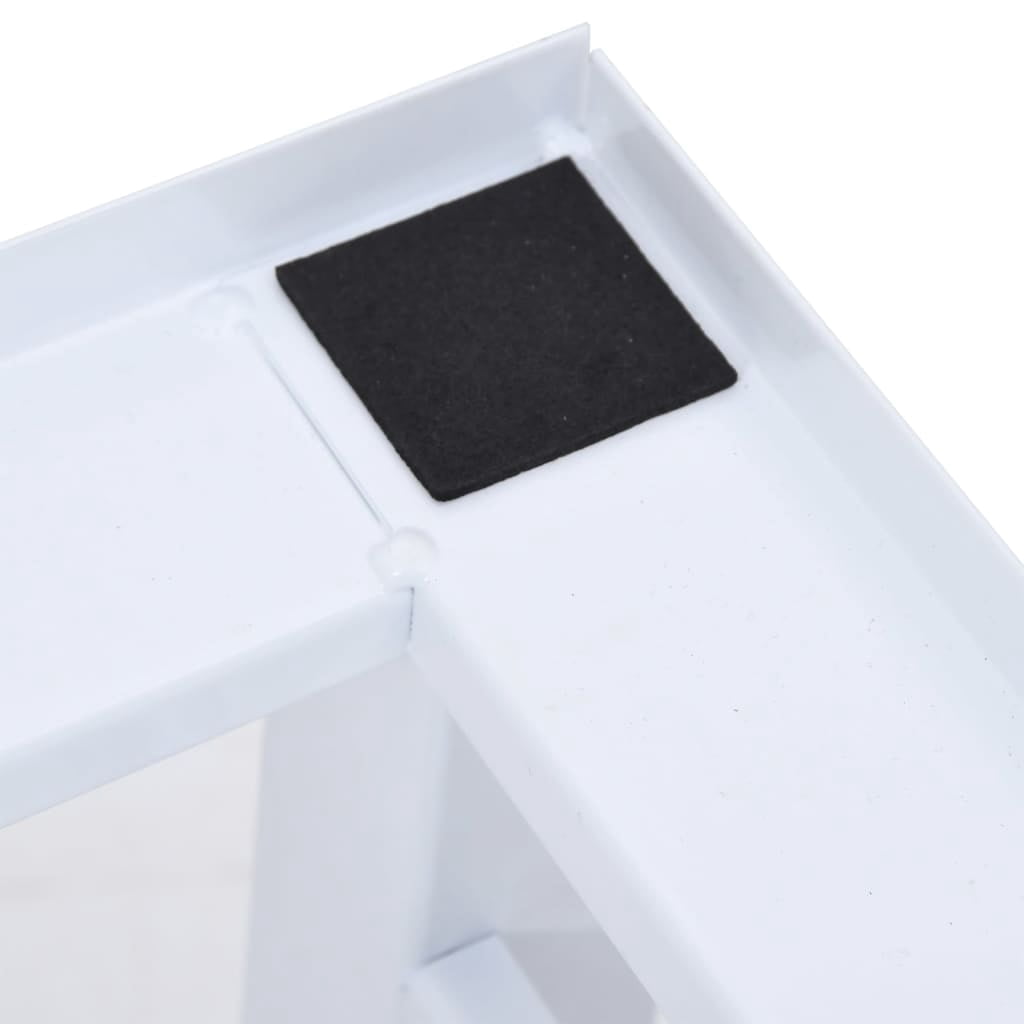 vidaXL Washing Machine Stacking Kit with Pull-Out Shelf