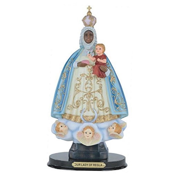 StealStreet Ss-G-312.65 Our Lady Of Regla Holy Figurine Religious Decoration Decor, 12"