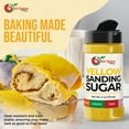 thumbnail image 6 of NY SPICE SHOP Yellow Sanding Sugar - 04 Ounce - Sanding Yellow Sugar - Sanding Sugar Yellow - Yellow Sanding Sugar for Baking - Colored Sugars for Cookie Decorating, 6 of 7