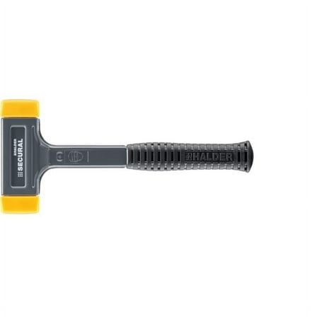 Halder 3380.045 Secural Dead Blow Hammer, Polyurethane Face Inserts