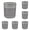 Silver-6Pcs, variant on 3.5" Fresh Core Fridge Deodorizer – 10-Year Reusable Refrigerator Odor Eliminator, Food-Grade Stainless Steel Active Air Purifier for Freezer, Closet, Car – Outperforms Baking Soda