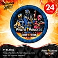 thumbnail image 2 of Power Rangers Plates 7in - Power Rangers Party Supplies 24 Count, 2 of 6