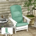 thumbnail image 2 of Outsunny Outdoor Adirondack Chair Cushion with Back Ties, Green, 2 of 10