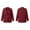 Wine, variant on Admvng Blazer Jacket for Women Plus Size Long Sleeve Pocket Lightweight Office Business Work Suit Coat