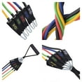 thumbnail image 4 of Alpine Swiss Exercise Resistance Bands with Handles Workout Fitness Tube Bands, 4 of 7