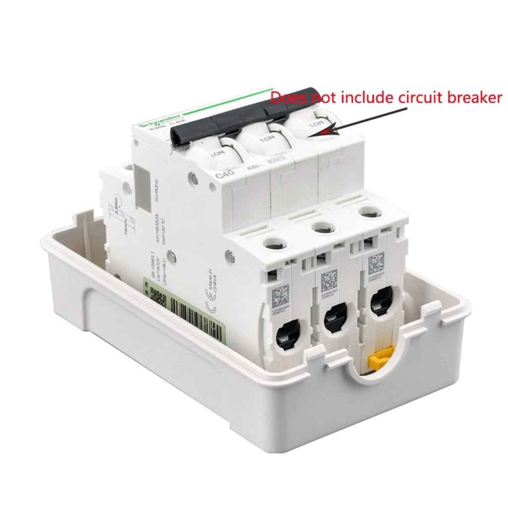 AOOOWER Water Proof Electrical Distribution Box Circuit Breaker Power Junction Wire Box