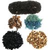DIY Terrarium and Succulent Planter Kit | Includes Organic Soil Mix, Hoffman Charcoal, Orchid Bark, Decorative Gravel and Reindeer Moss (Small DIY Soil Kit)