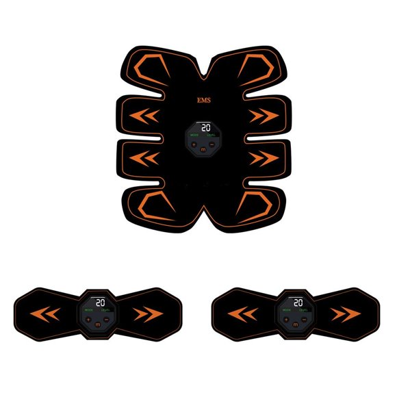 Abs Stimulator Muscle Toner Abs Stimulating Belt Abdominal Toner Training Device for Men Woman Abdomen/Arm
