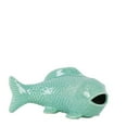 thumbnail image 2 of UTC46926 Ceramic Bowfin Fish Figurine Gloss Finish White, 2 of 2