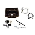 thumbnail image 2 of Shampoo Bowl Kit Black Sink W/UPC Cert Faucet for Salon Spa Barber Shop Salon Equipment and Furniture, 2 of 3