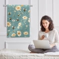 thumbnail image 6 of Bees and Daisy Flowers Seamless Pattern Garden Flag Double Sided House Flag for Outdoor Home, Personalized All Year Round Yard Decor 12 x 18 Inch, 6 of 6