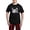 With Red Plaid Pant, variant on CafePress - Drum Set Pajamas - Men's Dark Loose Fit Cotton Pajama Set