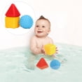 thumbnail image 1 of Baby Balls, Sensory Balls 3 Pieces Different Shape Motor Skills  For Training For 6 Months For Home, 1 of 8