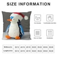 thumbnail image 5 of Cute Banana Duck Plush Pillow Toy Cute Long Duck Plushie with Nightcap Duck Stuffed Animal Gift for Kids White and Blue, 5 of 5