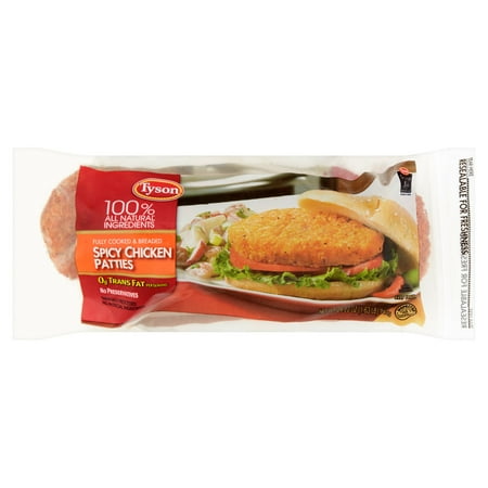 Tyson Spicy Chicken Patties, 26.22 oz