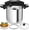 8.5 Quart, variant on Stainless Steel  Cooker 8.5 Quart, 3-in-1 Olla de Presion, One-Hand Locking, 3 PSI Settings Stovetop  Cookers, induction  Cooker, Glass Lid & Steamer, 8.5QT