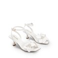 thumbnail image 3 of Tacones de boda con flores para mujer DREAM PAIRS, tacón bajo de 6.5 cm, 3 of 6