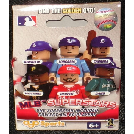 UPC 888914000084 product image for MLB Superstars Mystery Pack (One Random Figure) - Building Set by Oyo Sports | upcitemdb.com