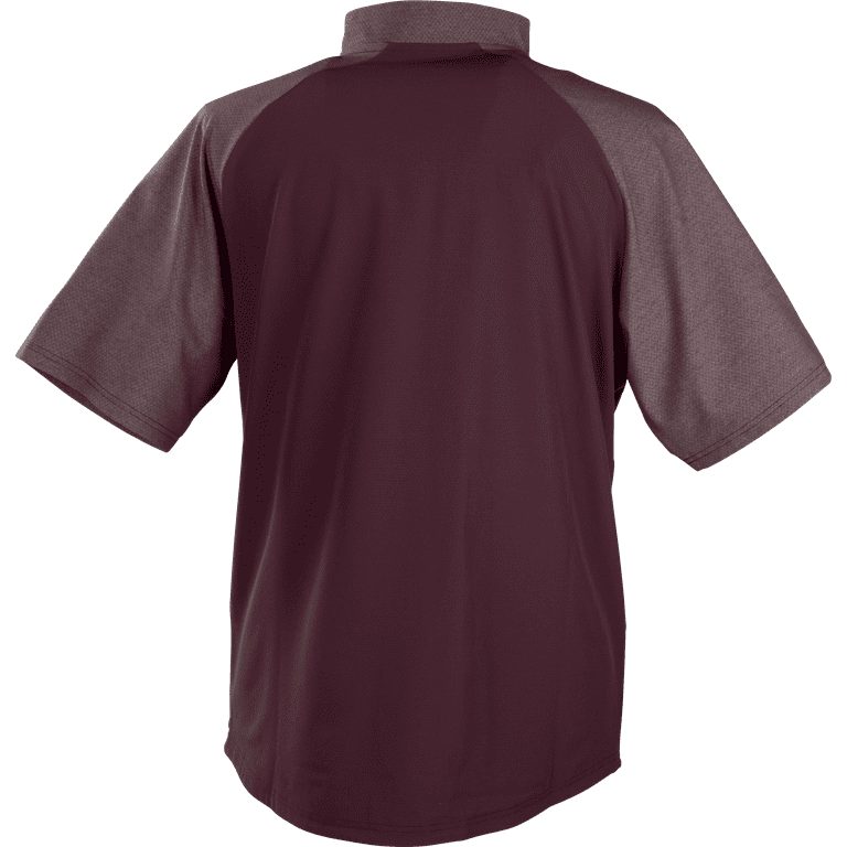 Rawlings Adult ColorSync Short Sleeve Cage Jacket Maroon MED