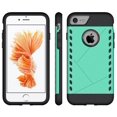 thumbnail image 2 of Nakedcellphone Case for iPhone 8 / iPhone 7, Tough Rugged Anti-Shock Cover - Matte Teal Mint, 2 of 8