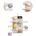 Sensory Busy Board Plug Outlet for Toddlers 3-5 with Lights & Sounds ...